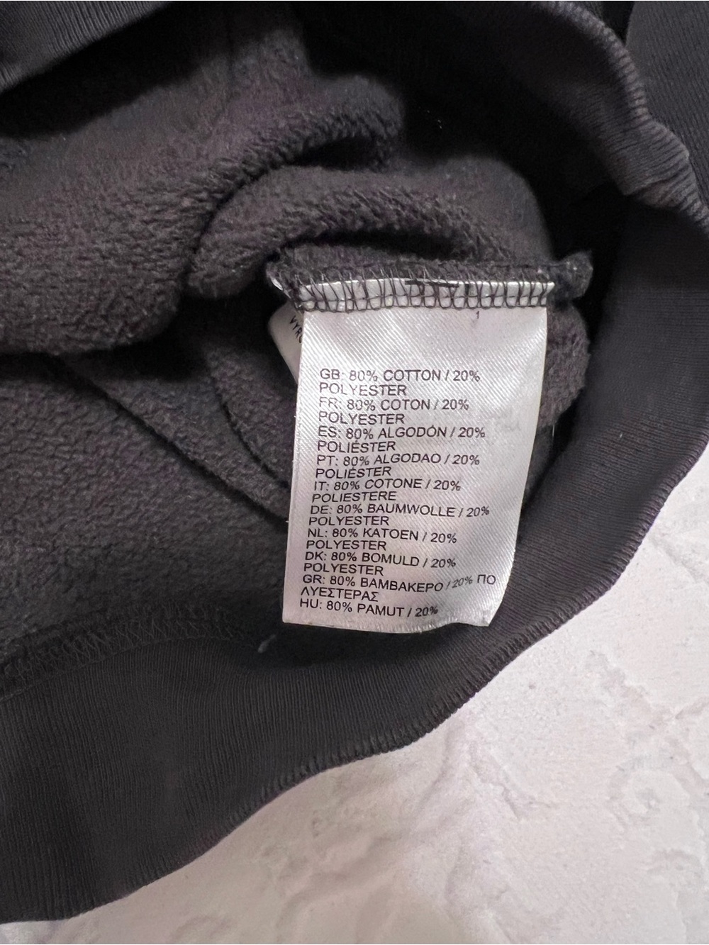 Pura Vida Black Hoodie with Gold Tiger Graphic and front pocket size Small - Picture 4 of 7